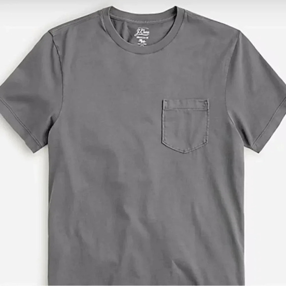 NWT TALL BROKEN IN POCKET CREWNECK TEE NAVY BLUE SIZE LARGE TALL - Picture 8 of 9